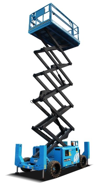 ARAZ� T�P� MAKASLI PLATFORMLAR 4X4 - 10 Metre Arazi Tipi Dizel 4x4 Makasl� Platform