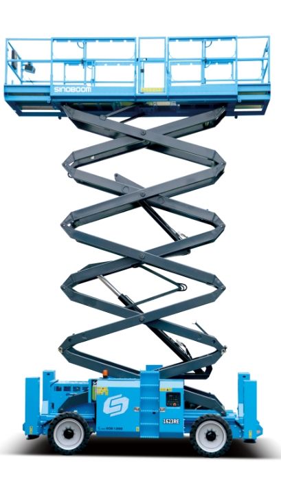 ARAZ� T�P� MAKASLI PLATFORMLAR 4X4 - 13 Metre Arazi Tipi Dizel 4x4 Makasl� Platform